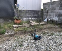 既設ブロック除去が大苦戦