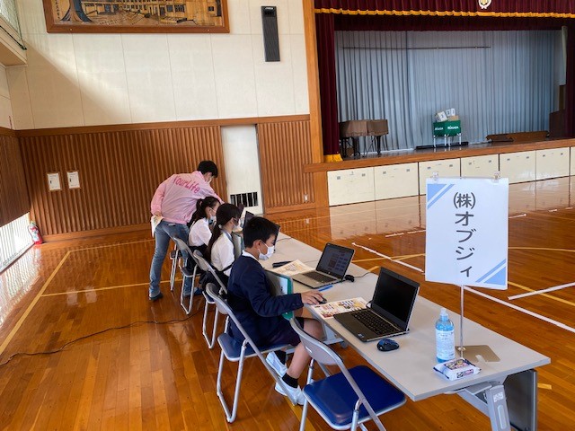 当日のキャリア教育の様子