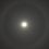 月のまわりに光の輪